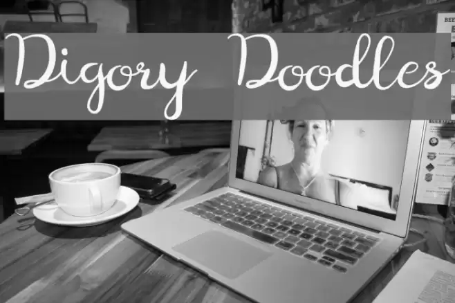 Digory Doodles Font examples