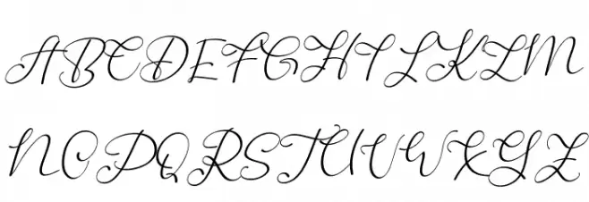 Digress Schriftart Groß