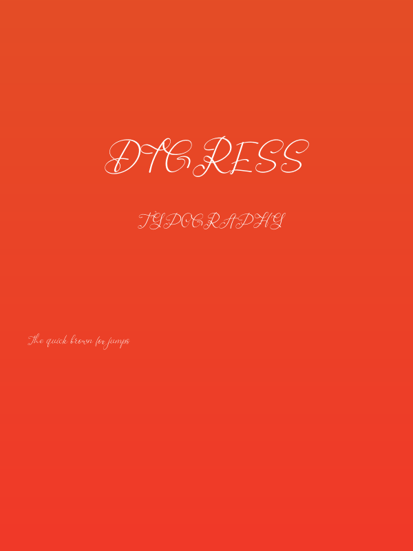 Digress Poster