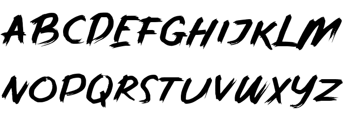 Digress Font LOWERCASE