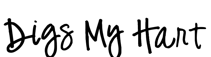 Digs My Hart  baixar fontes gratis