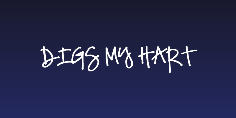 Digs My Hart Social Header