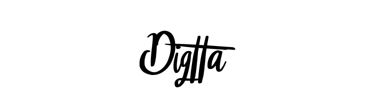 Digtta  Frei Schriftart Herunterladen