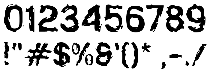 Diksi Font OTHER CHARS