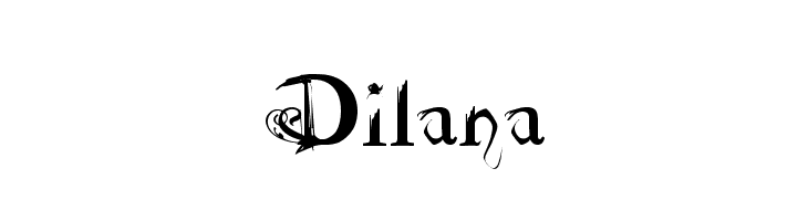 Dilana  免费字体下载