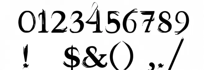 Dilana फ़ॉन्ट अन्य घर का काम