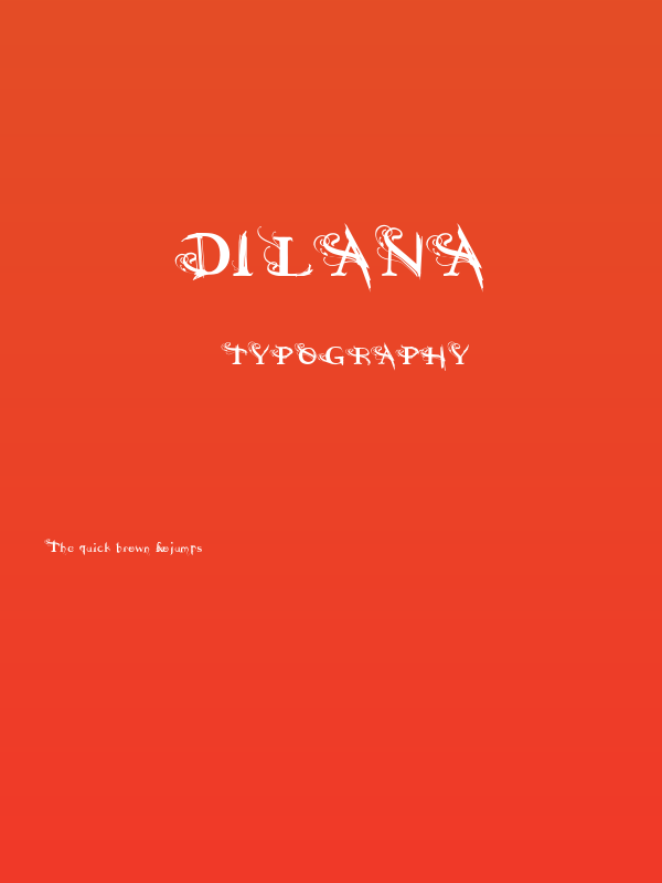 Dilana Poster