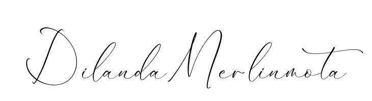 Dilanda Merlinmota  フリーフォントのダウンロード