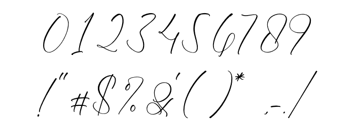 Dilanda Merlinmota Font OTHER CHARS
