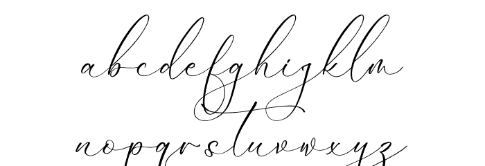 Dilanda Merlinmota Font LOWERCASE