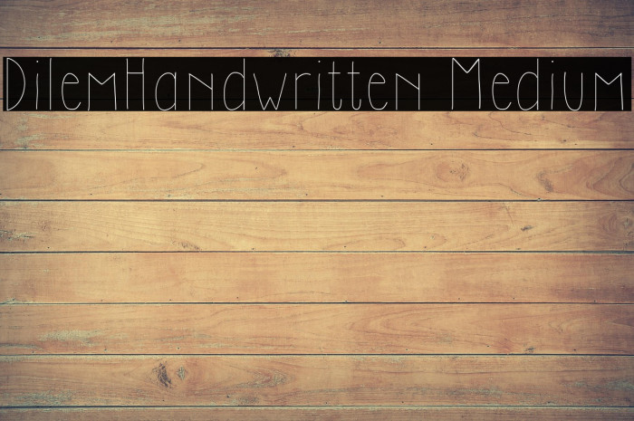 DilemHandwritten Medium Example 2