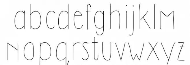 DilemHandwritten Medium خط أحرف صغيرة