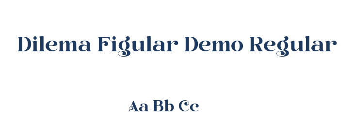 Dilema Figular Demo Regular Font Preview