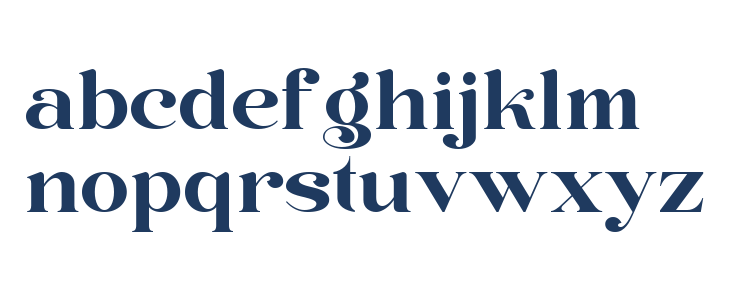 Dilema Figular Demo Regular Lowercase