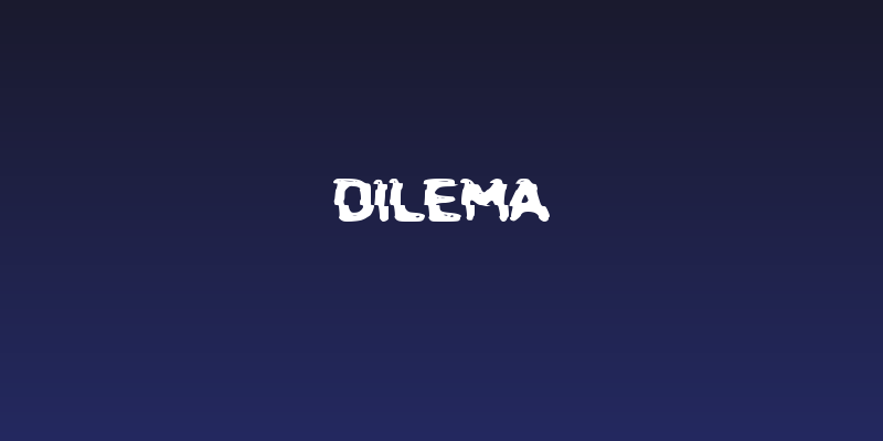 Dilema Social Header