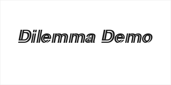 Dilemma Demo Logo