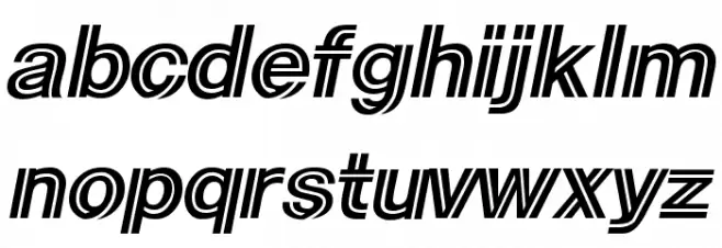 Dilemma Demo Schriftart Kleinbuchstaben