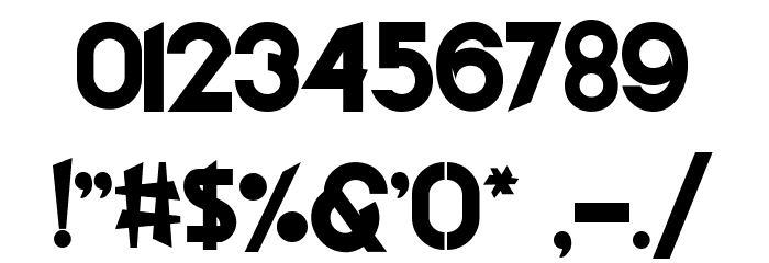 Dileto FREE Font OTHER CHARS