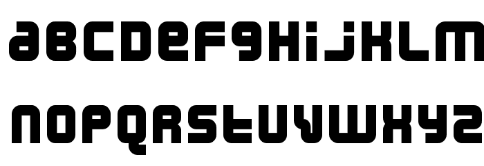 Dilettante Font LOWERCASE