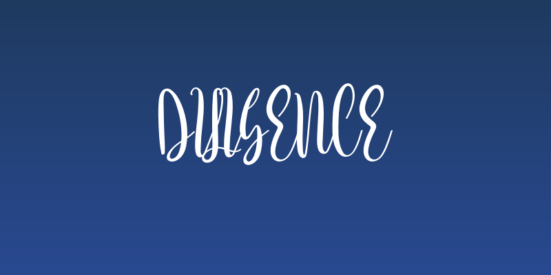 Diligence Social Header