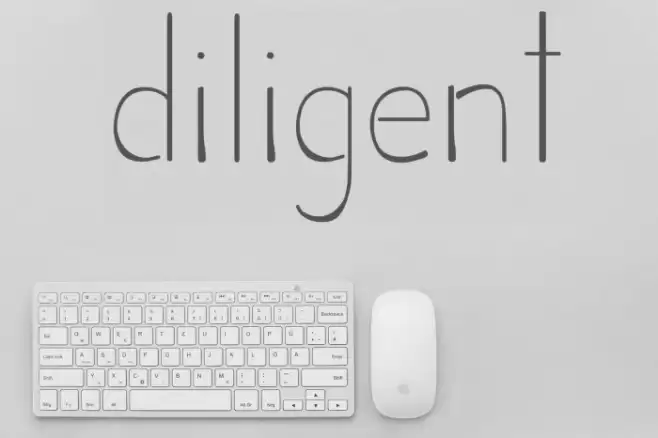 Diligent Font examples