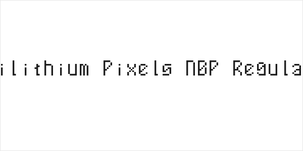 Dilithium Pixels NBP Regular Logo