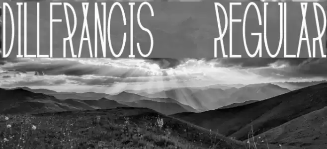DillFrancis-Regular Font examples