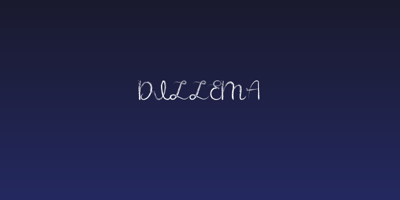Dillema Social Header