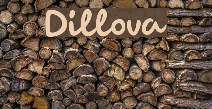 Dillova Font examples