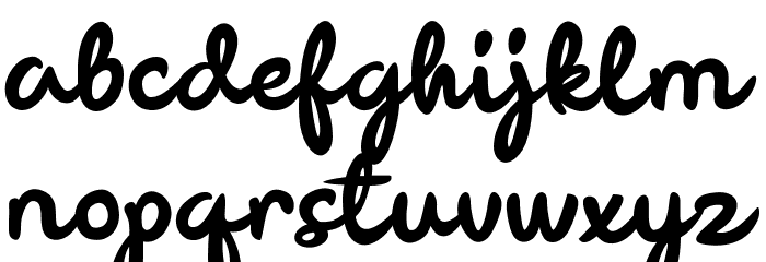 Dillova Font LOWERCASE