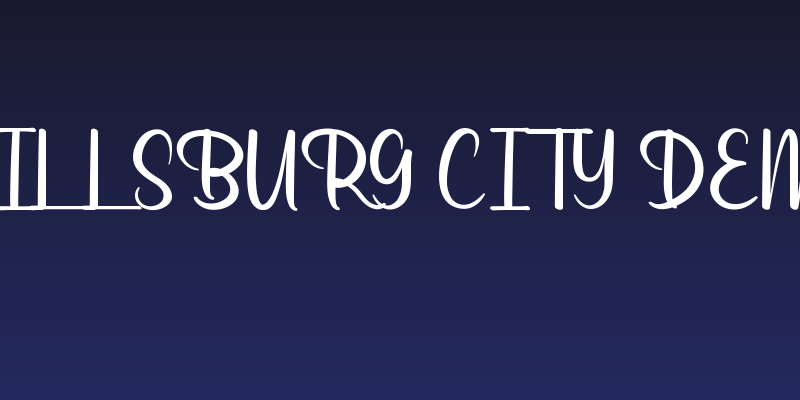 Dillsburg City Demo Social Header