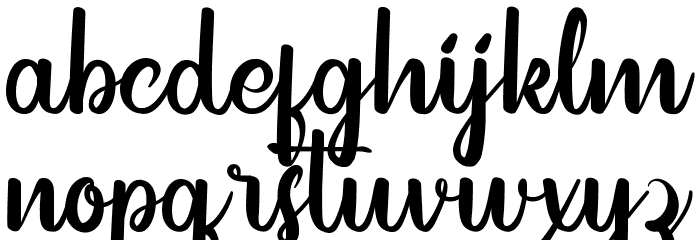 Dillsburg City Demo Font LOWERCASE