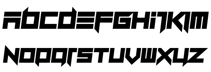 Dillydallier Font LOWERCASE
