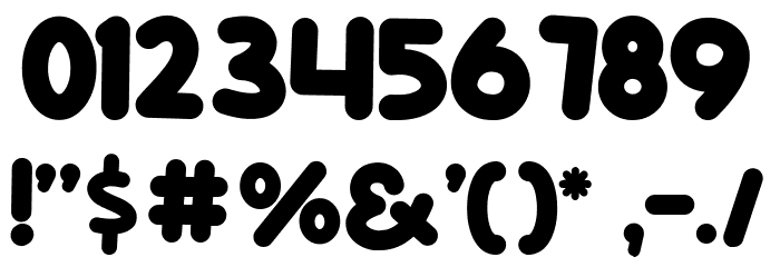 Dilo World Font OTHER CHARS