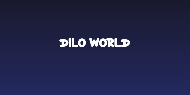 Dilo World Social Header