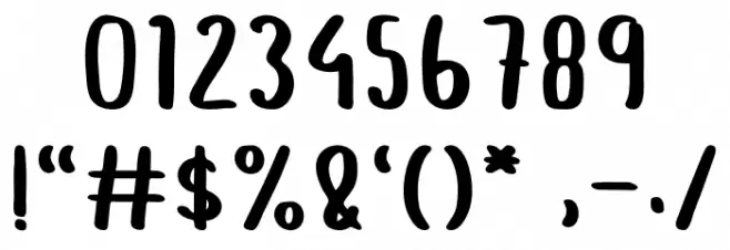 Diltoon Font OTHER CHARS