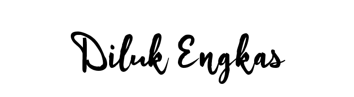 Diluk Engkas  font caratteri gratis