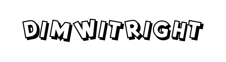 DimWitRight  لخطوط تنزيل