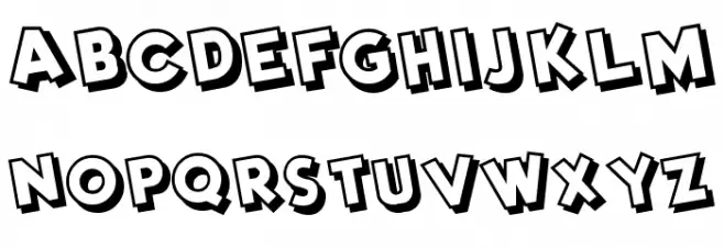 DimWitRight Polices MAJUSCULES