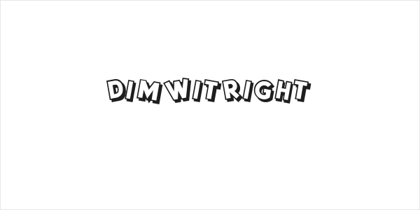 DimWitRight Logo