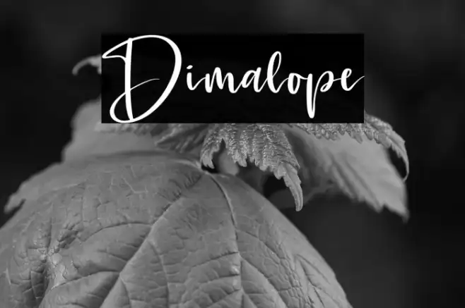 Dimalope Example 2