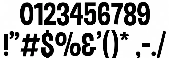 Dimbo Regular Font OTHER CHARS