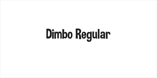 Dimbo Regular Logo
