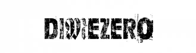Dime Zero  नि: शुल्क फ़ॉन्ट्स डाउनलोड
