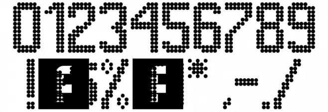 Dimelthoz 11x96 Regular Font Alte caractere