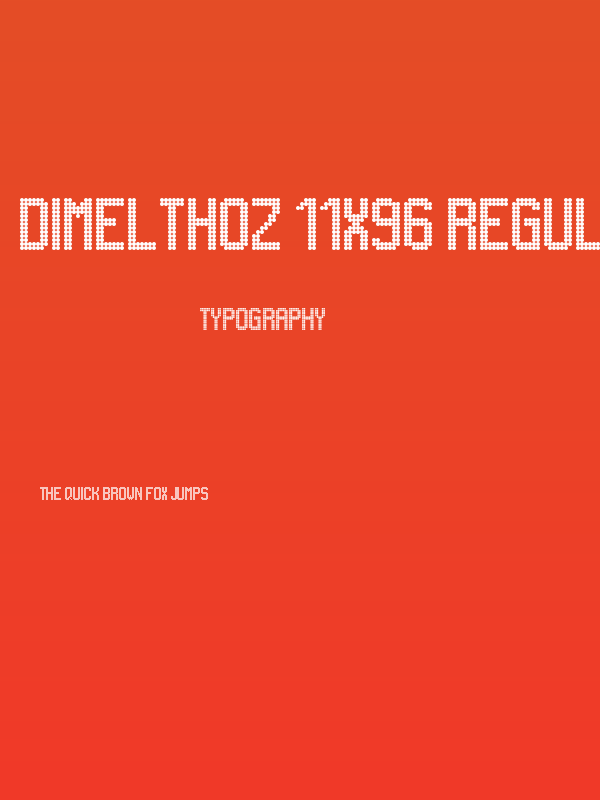 Dimelthoz 11x96 Regular Poster