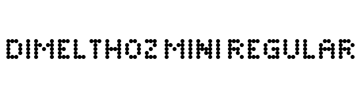 Dimelthoz Mini Regular Font