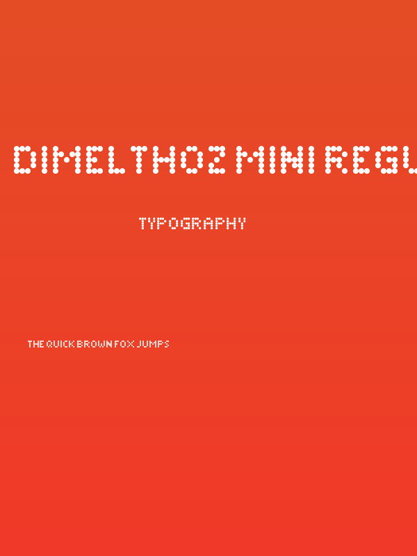Dimelthoz Mini Regular Poster