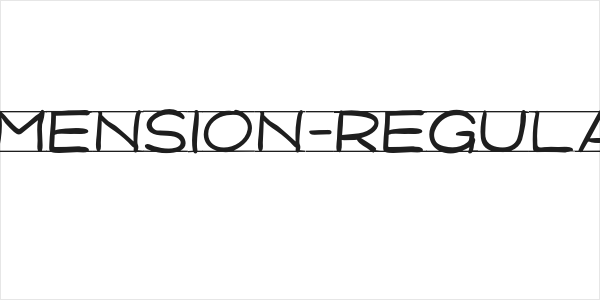 Dimension-Regular Logo