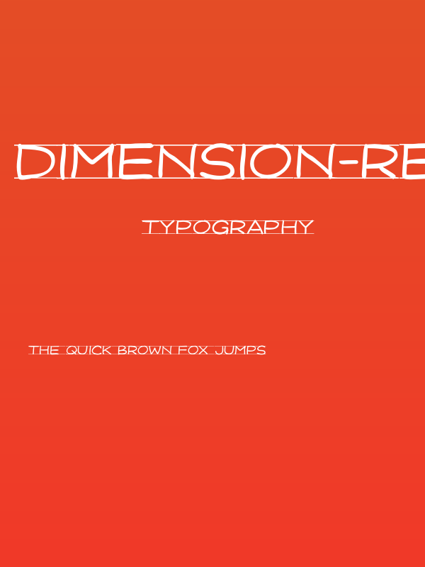 Dimension-Regular Poster